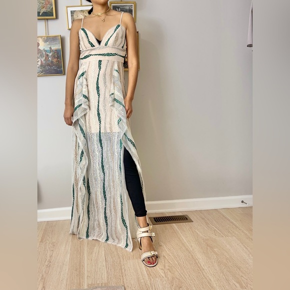 BCBGMaxAzria Dresses & Skirts - BCBGMaxAzria Liliana ivory lace dress